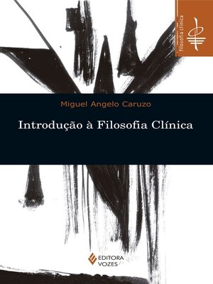 cover image of Introdução à filosofia clínica